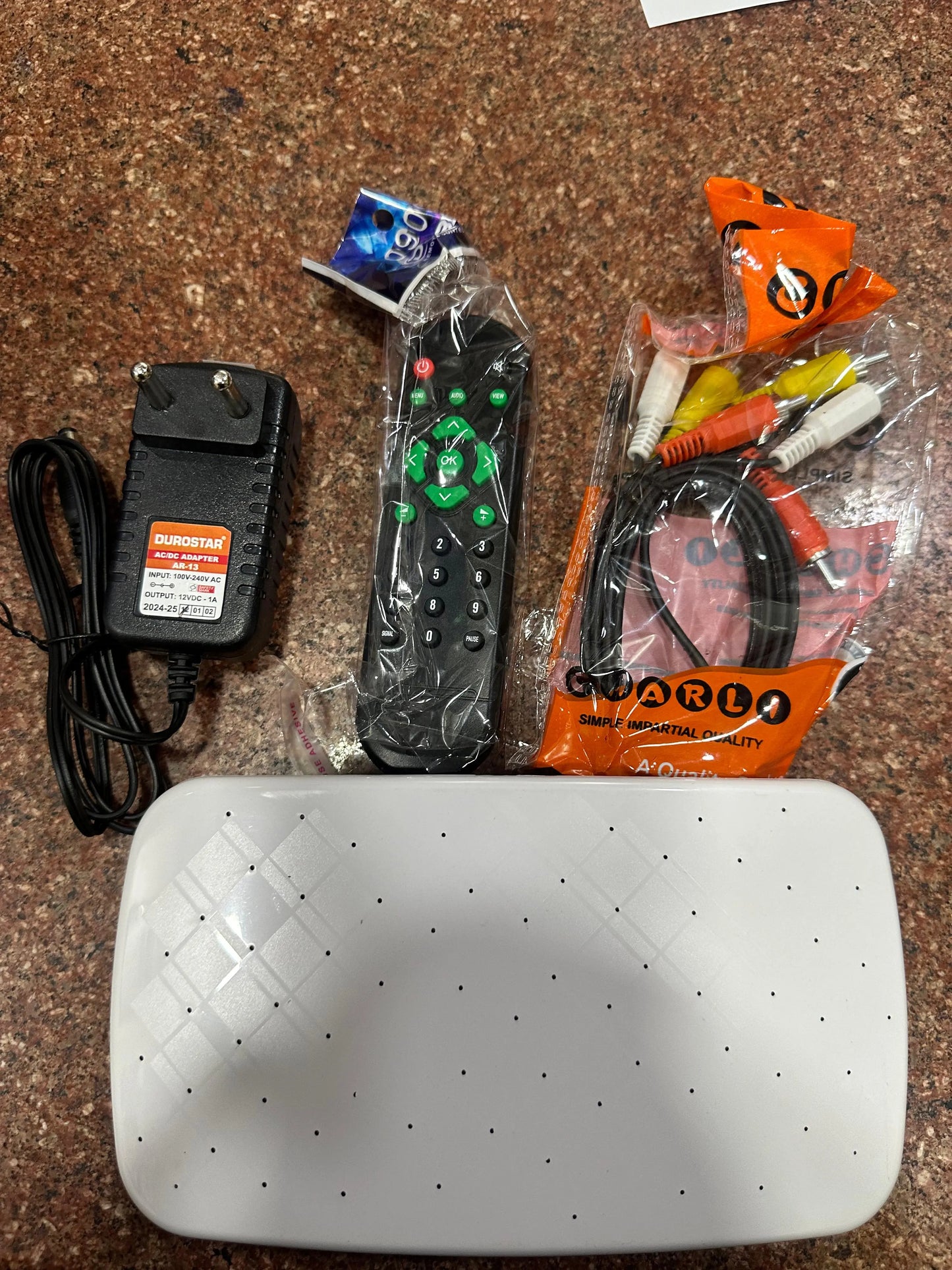 Durostar MPEG-2 Digital Receiver – Reliable DTH Set-Top Box with AV Outpu
