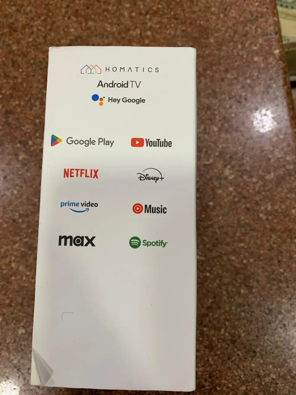 Homatics 4K Google/Netflix Certified Android TV box with HDR10+ Dolby Vision and Dolby Atmos - Garima Electronics