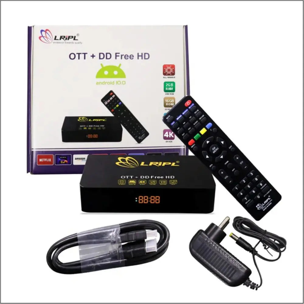LRIPL OTT + DD free set top box at best prices