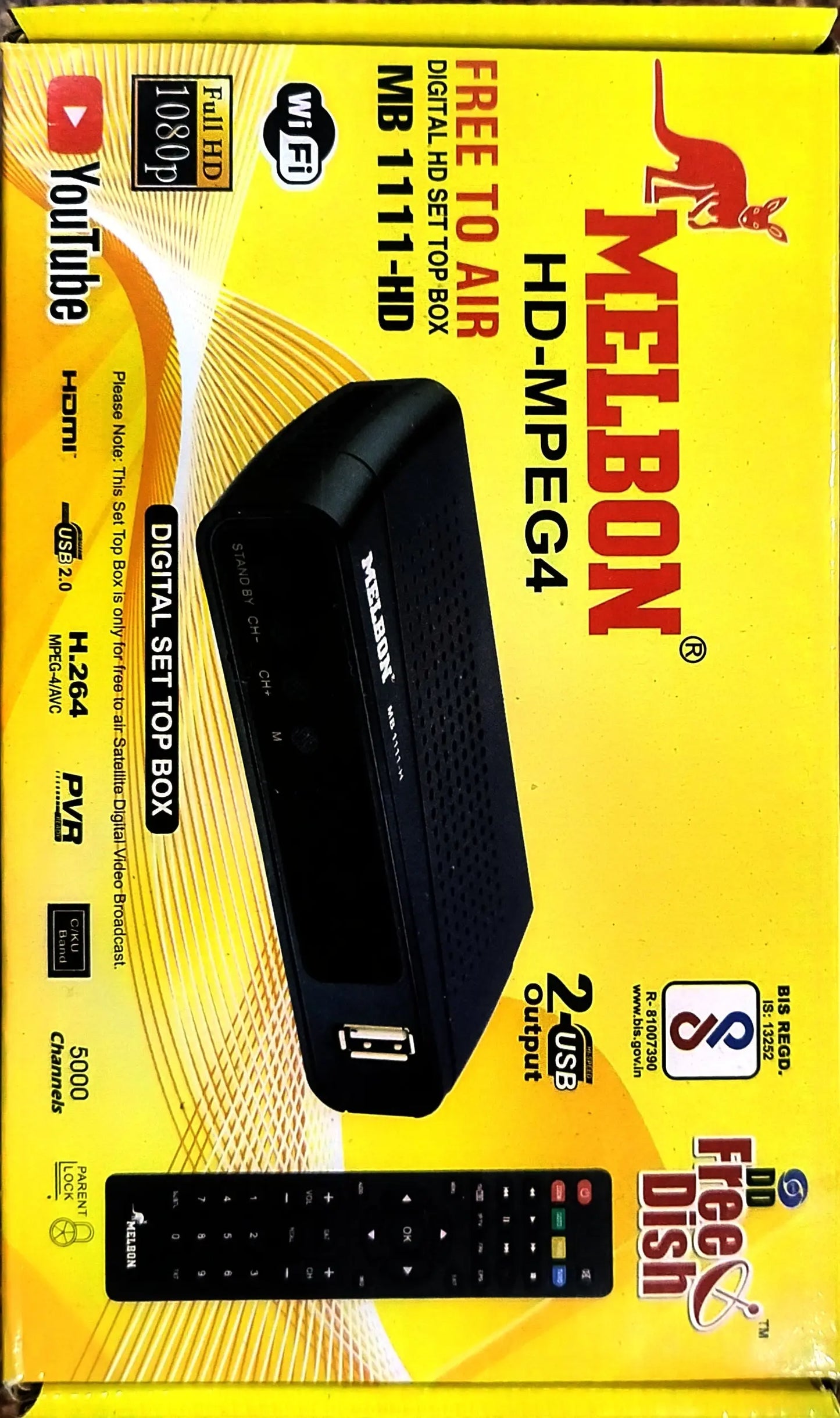 Melbon MB 1111-HD DIGITAL SET TOP BOX Garima Electronics