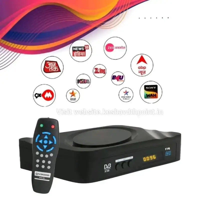 NTEX New Mpeg-2 High Quality Dd free dish 150+ Tv Channels Lifetime Free Set Top Garima Electronics