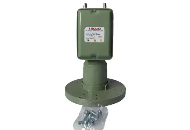 SOLID 5G FILTER 17K 65dB C-BAND DUAL OUT LNBF Garima Electronics