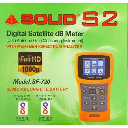 Solid Sf 720 Digital Satellite Finder My Store