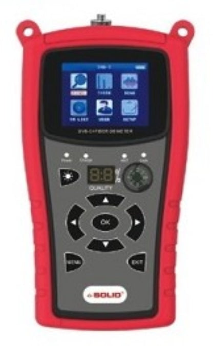 Solid SF-801 Satellite Signal Finder with LCD Display – Easy Dish Antenna Setup Tool