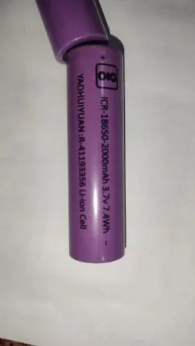 ICR 18650 2000mah 3.7v Lithium-Ion Rechargeable Battery Garima Electronics