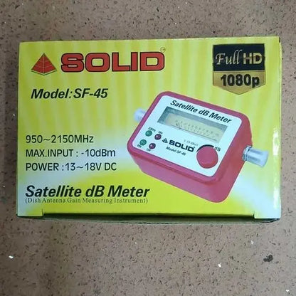 Solid SF 45 Digital Satellite Finder Garima Electronics