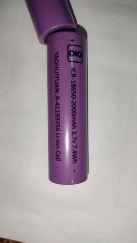 ICR 18650 2000mah 3.7v Lithium-Ion Rechargeable Battery - Garima Electronics